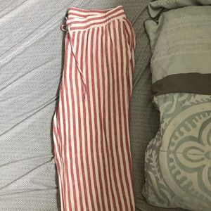 Old Navy Stripped Linen Pants!